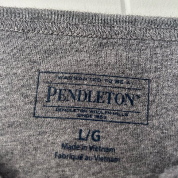 Men's L Pendelton Henley - Picture 2 of 3